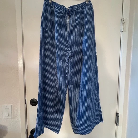 Z Supply Laveen Isle Stripe Pant - NWT! Size M - Picture 3 of 6